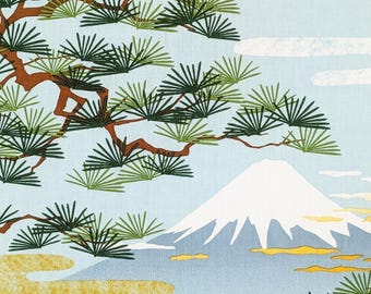 Fuji Matsu Tenugui Wall-hanging