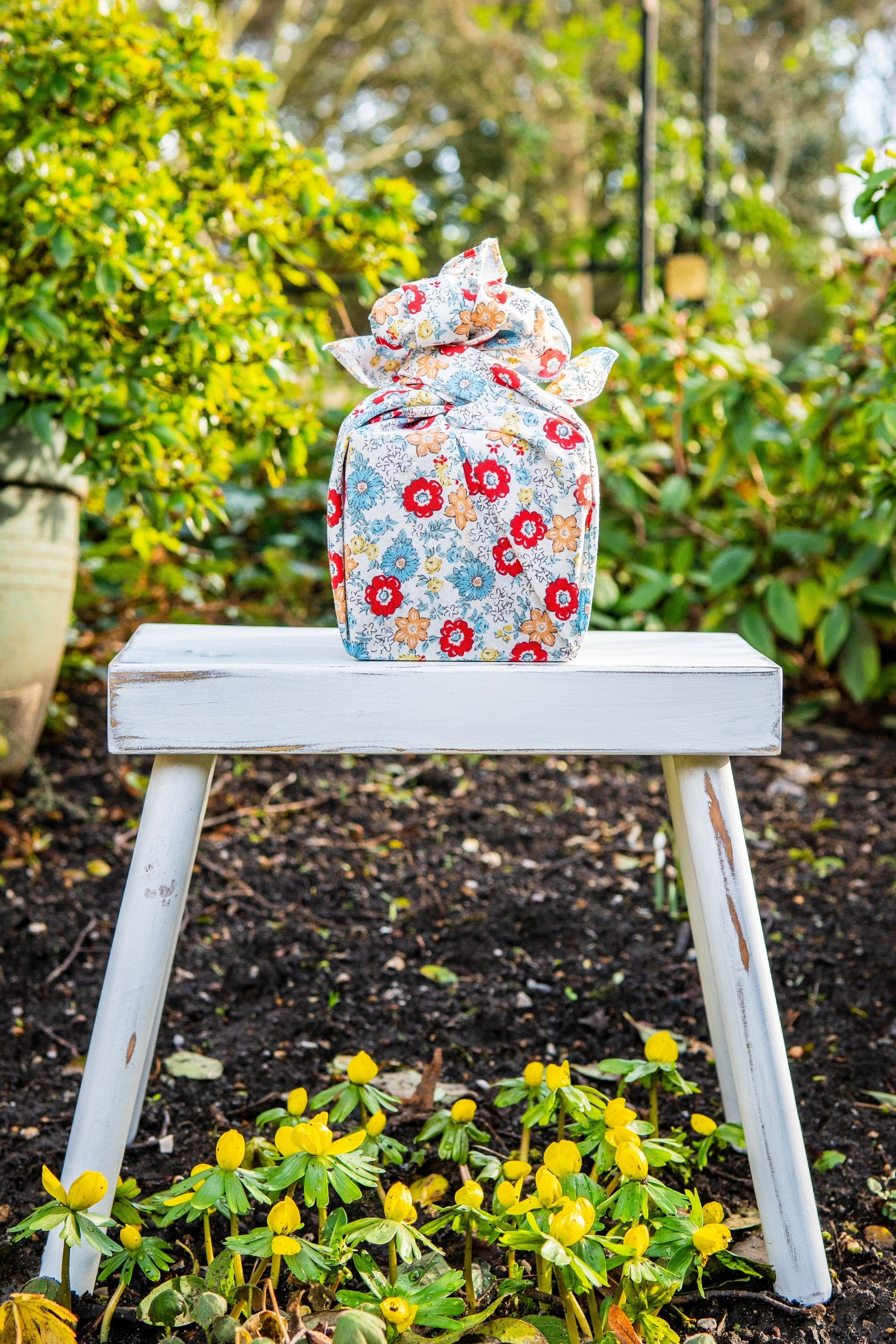 70cm Cohare Furoshiki Mini Bouquet Red - Etsy