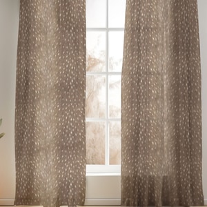Deer Curtains for Nursery or Children&#39;s Bedroom Custom and Hand Made Just for You, Explore Now!