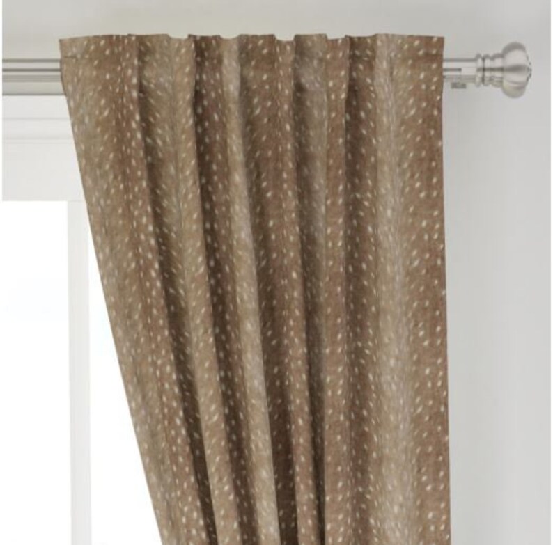 Deer Curtains for Nursery or Children's Bedroom Custom and Etsy