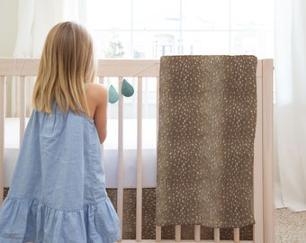 Conjunto de berçário para bebês Woodland Deer em algodão orgânico