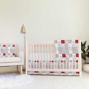 Crib sheets and best sale skirts