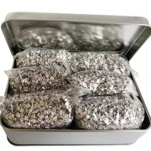 Emergency Fire Starter Magnesium 6 Bags100% Pure+ 1 Free Tin Box Camping Hiking Bushcraft