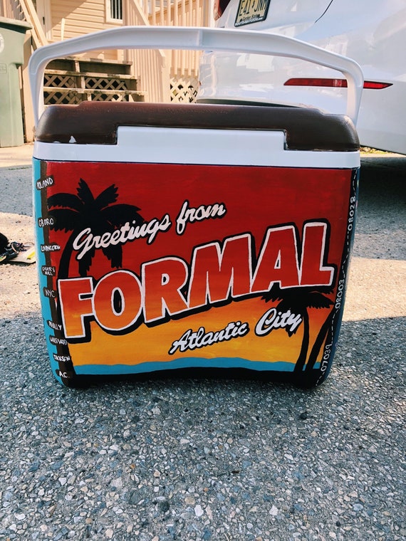 Custom Painted Cooler Etsy