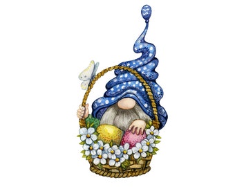 Download Art Collectibles Clip Art Baking Clipart Menu Printable Design Nordic Gnome Bakery Candy Shop Watercolor Gnome Sublimation Png Kitchen Donut Png Cake Cafe