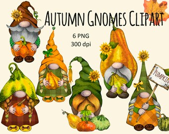 Download Gnomes Clipart Png Files Watercolor Digital By Watercolorwine
