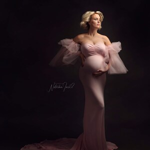 Sarah maternity dress for Photoshoots, maternity grown, maternity dress, wedding dress,