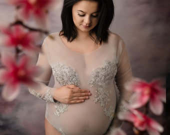 A maternity bodysuit &quot; Orchid&quot;