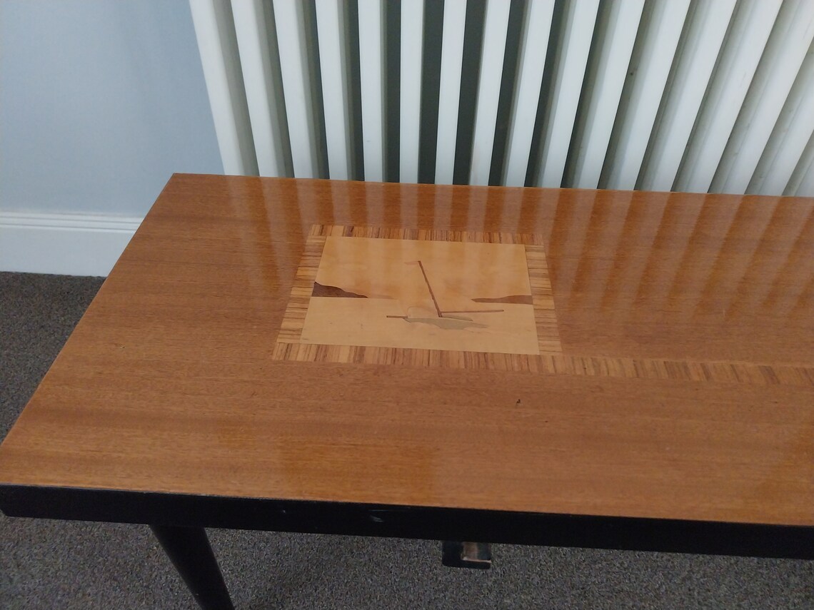 1960s Coffee Table With Tray - Etsy