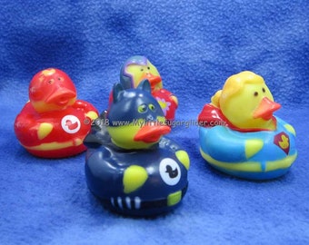 Super Hero Ducks 4 Pack Sugar Glider Speelgoed