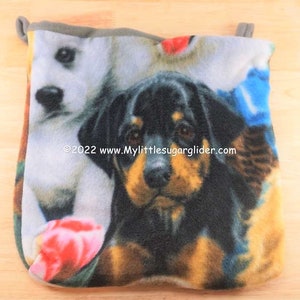 Puppies in Paradise Xtra Large Sugar Glider Hanging Pouch