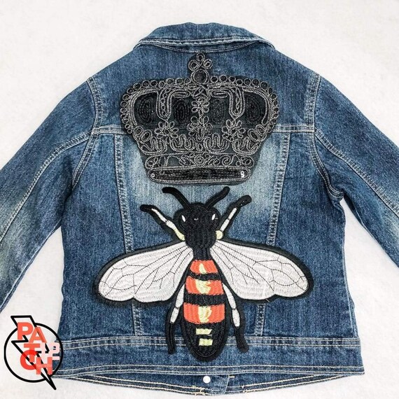 queen denim jacket