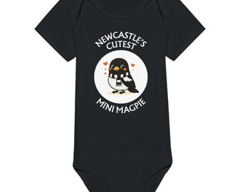 Newcastle United Baby Bodysuit | Magpie Football Onesie