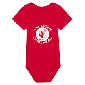 Liverpool Baby Short Sleeve Bodysuit Baby grow (6M/12M/18M)
