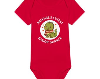 Arsenal Baby Short Sleeve Bodysuit Baby grow (6M/12M/18M)
