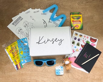 Personalized Wedding Kids Activity Box: Favors & Entertainment