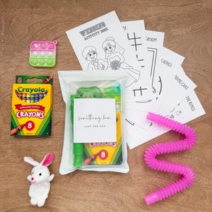 Wedding Day Kids Activity Pack and Favor