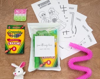 Wedding Day Kids Activity Pack and Favor