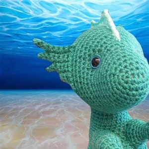 Hippocampus Crochet Pattern- Sea Horse