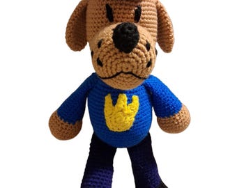 Dog Man Graphic Novel Book Character- Hero Police Pet Comic,