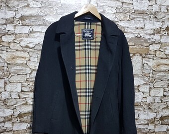 burberry wool overcoat