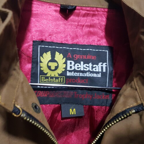 Vintage shops 90s Belstaff Jacket windbreaker size: M/Retro Belstaff Biker motorcycle hunting jacket/vintage clothing