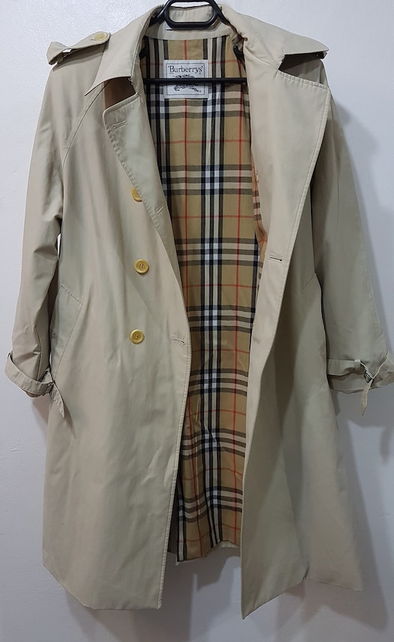 vintage burberry ladies trench coat