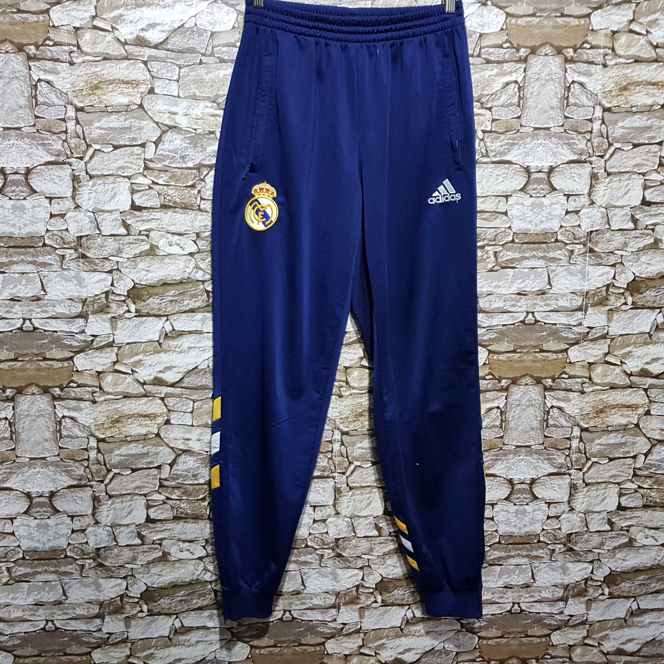 Vintage Adidas Real Madrid Track Pants 3 Stripe men size: | Etsy