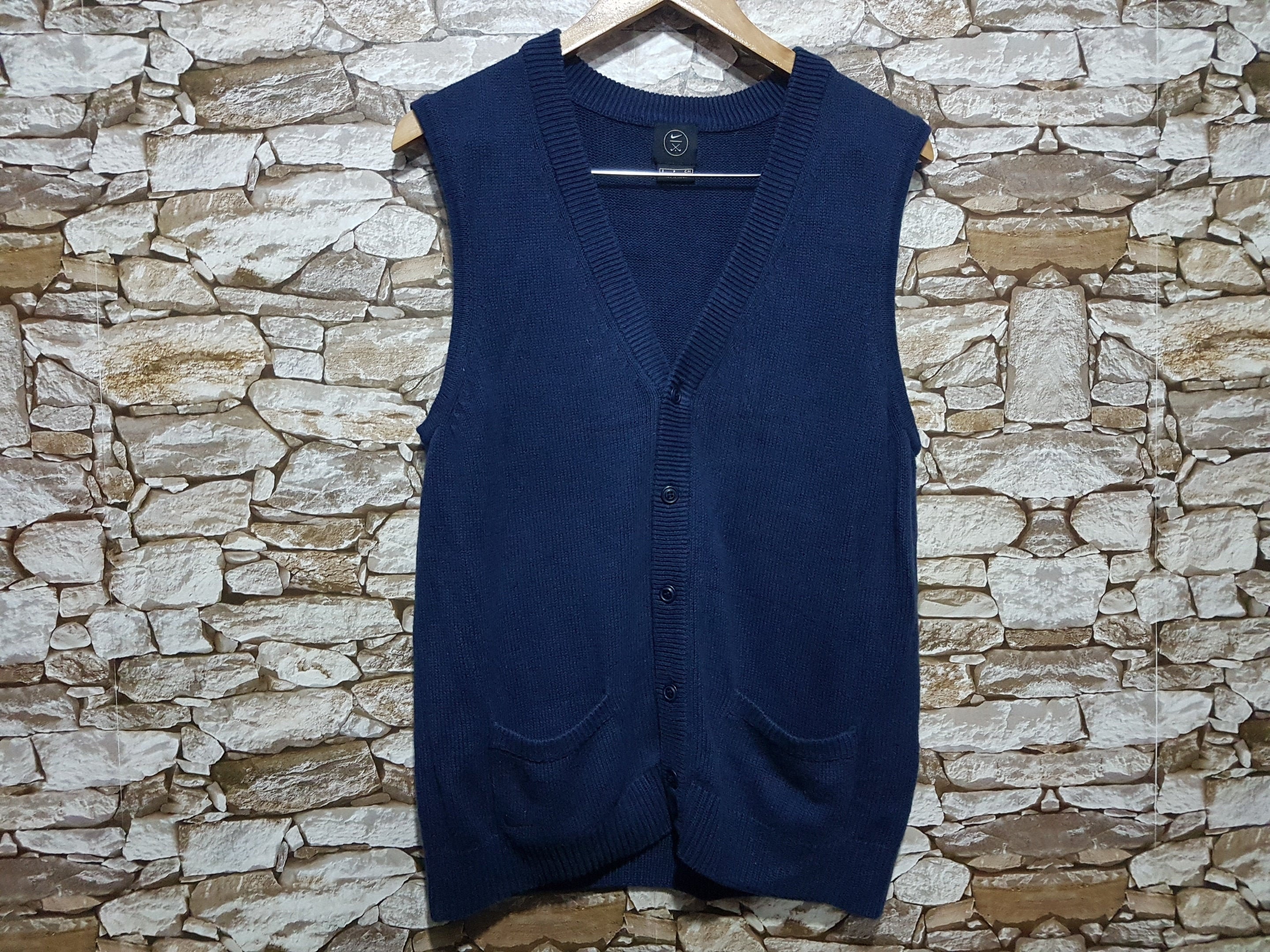 School Vest Sweater Gilet Unisex Size 