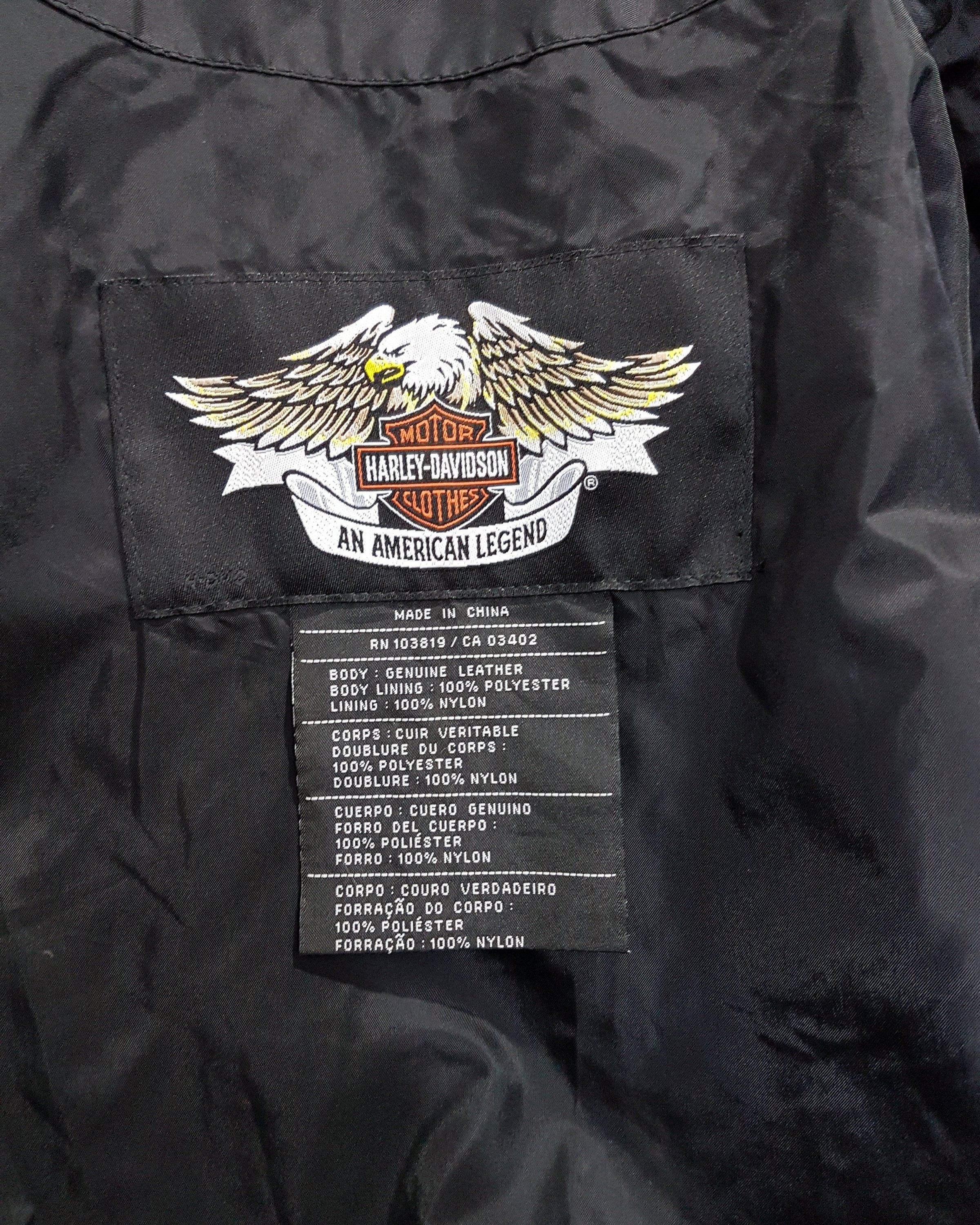 harley davidson windbreaker