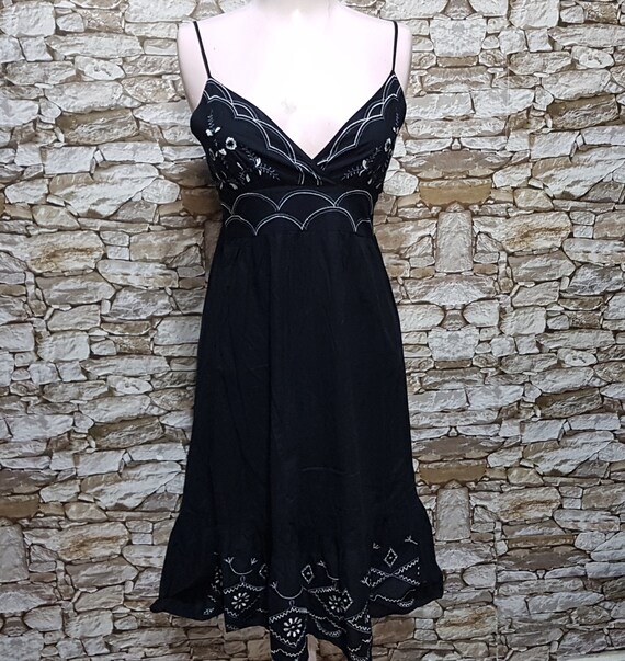 vintage Night tank dress women/boho hippie Summer