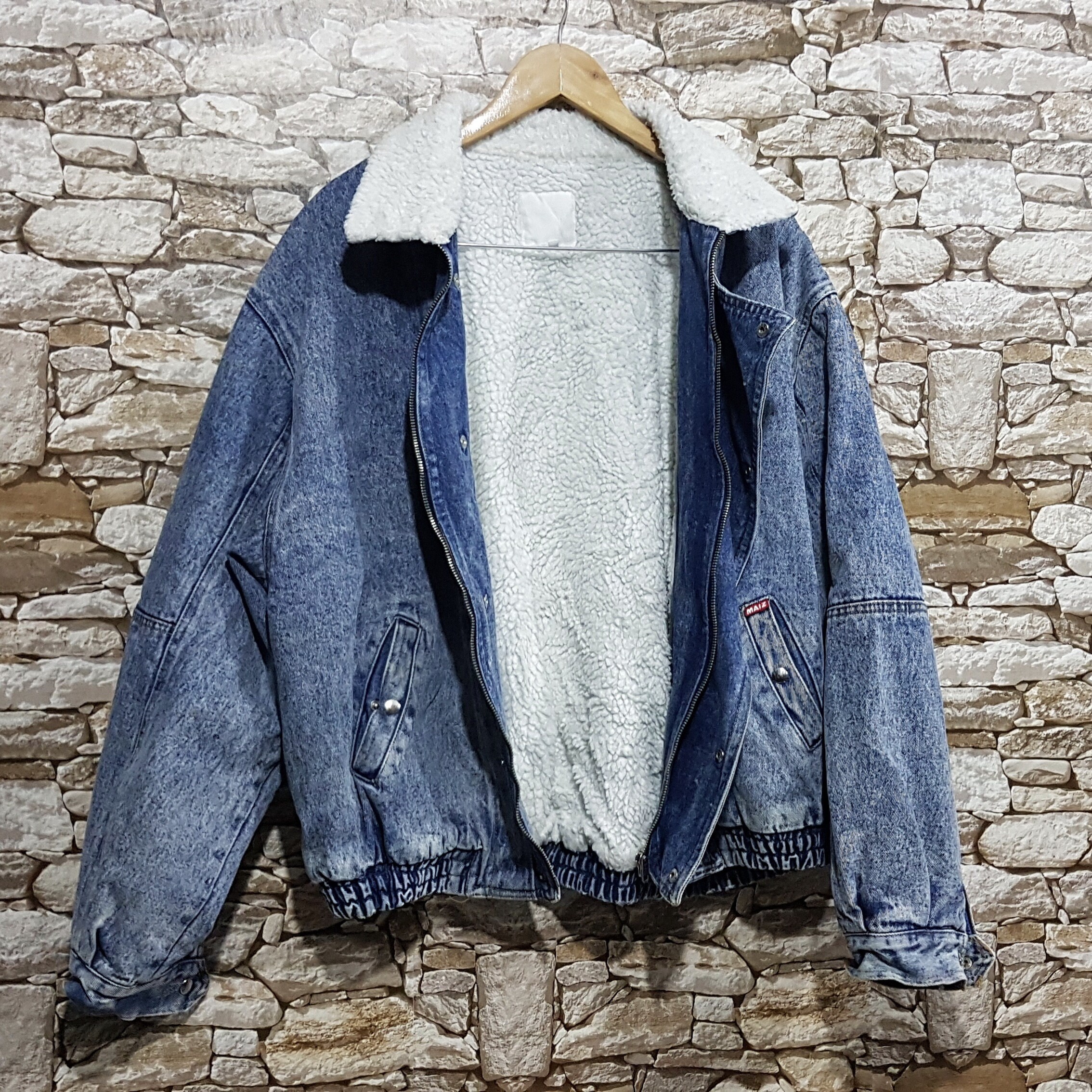 old school jean jacket