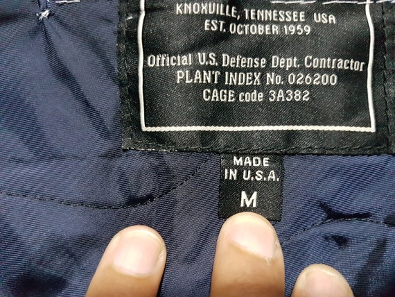 Vintage 90s Alpha Industries Big Logo Ma 1 Military Flight Etsy