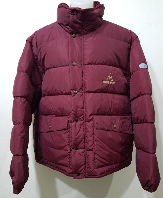 le coq sportif tracksuit mens purple