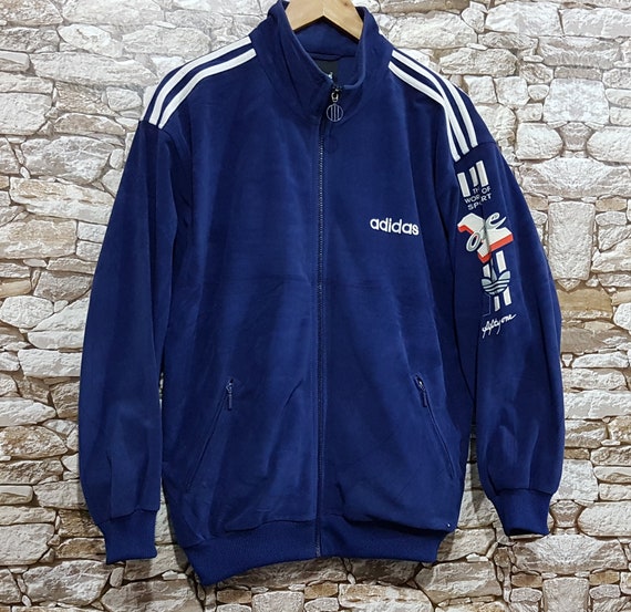 Giacca a vento vintage adidas track top taglia giacca a vento: | Etsy Italia