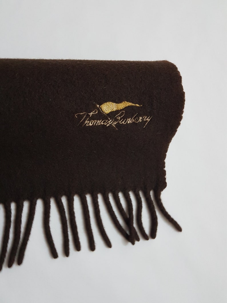 Burberry scarf brown thomas Outlet