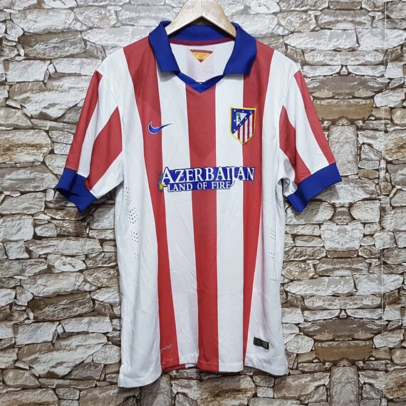 Atletico Madrid Soccer Jersey Iconic - Etsy Finland
