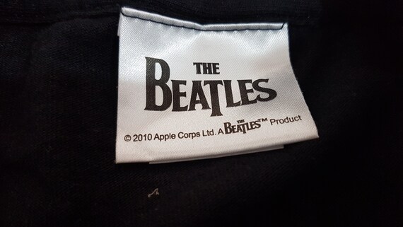 Vintage Beatles Apple Logo T-Shirt Rock 