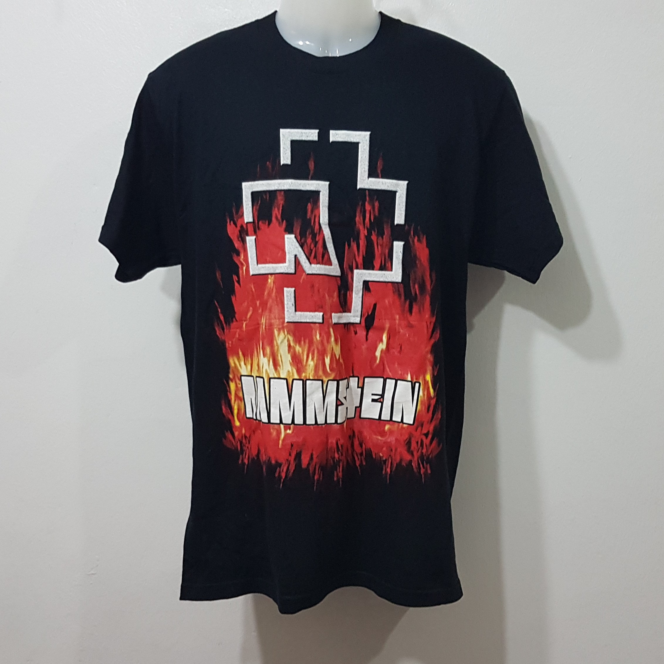 venijn rit Riskant Vintage mode Rammstein shirt groep de metal Band shirt Zwarte - Etsy België