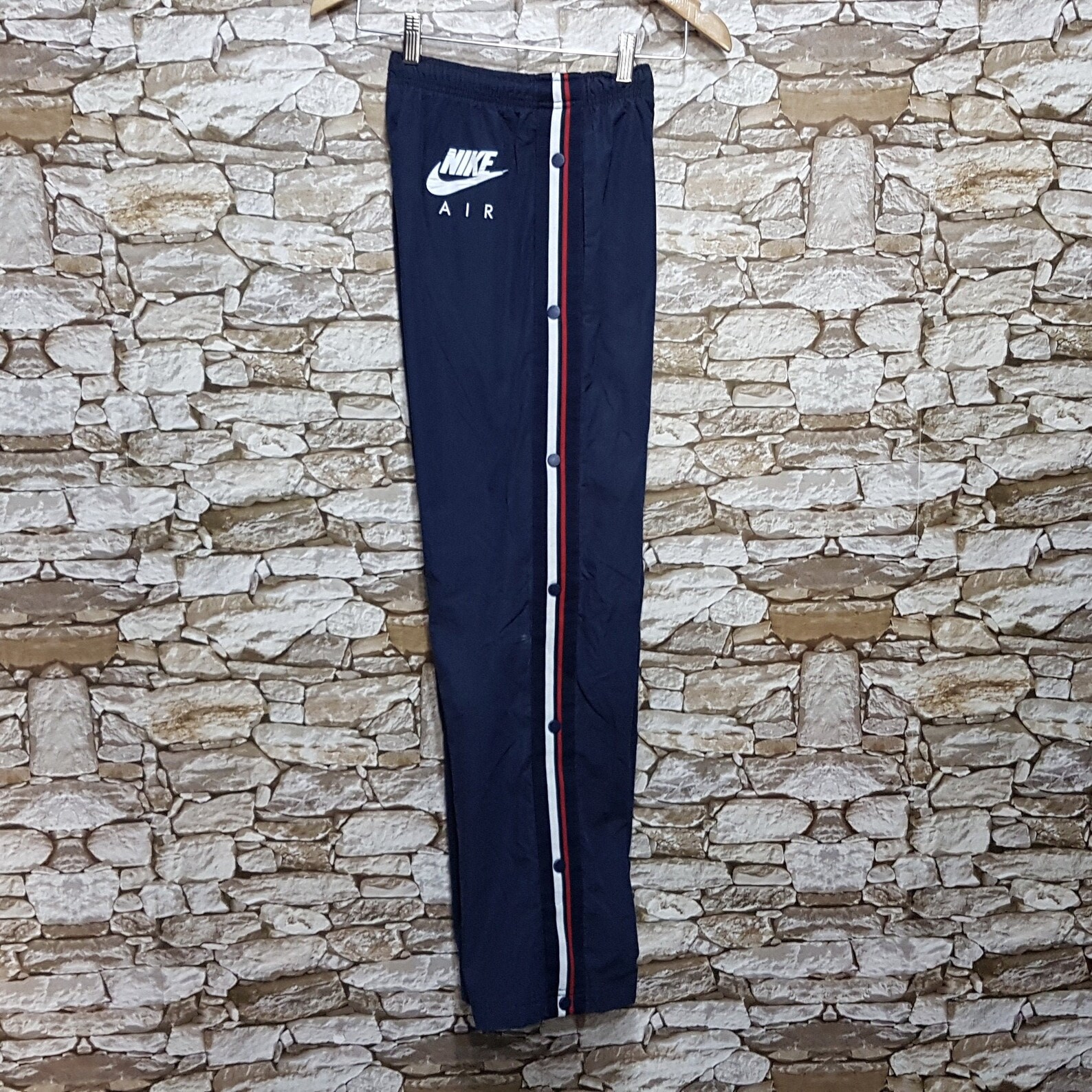 Vintage NIKE track Pants men size: S/90's NIKE Swoosh blue | Etsy