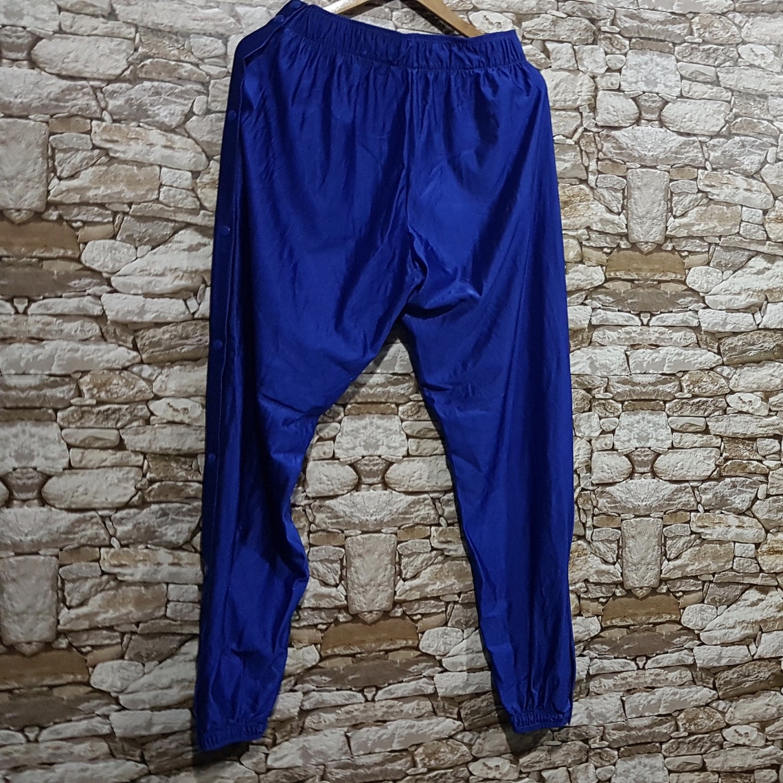 Vintage 90s breakaway track pants Alleson men size: M/ Swoosh | Etsy