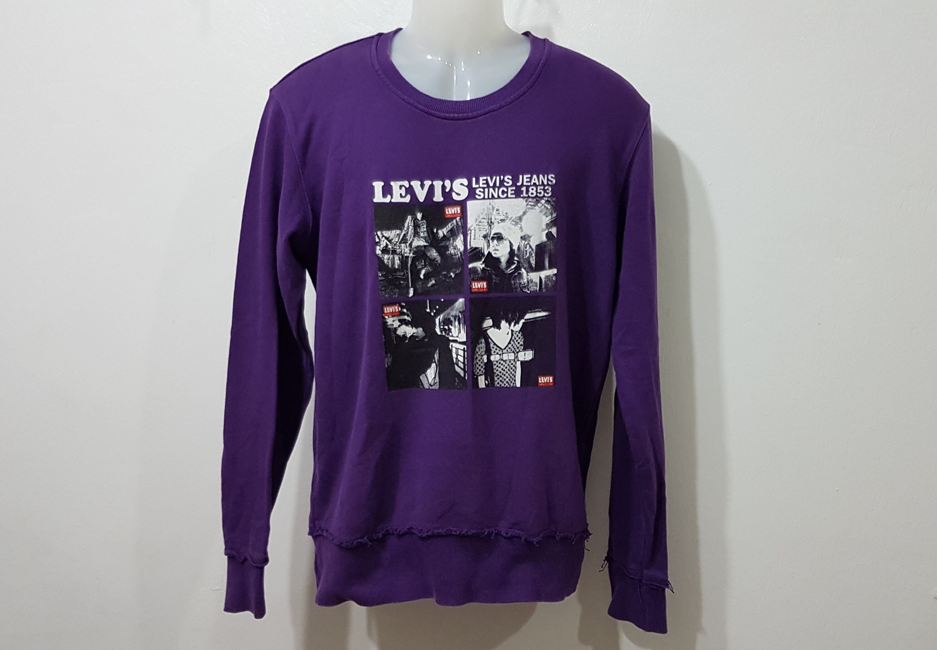 levis purple shirt