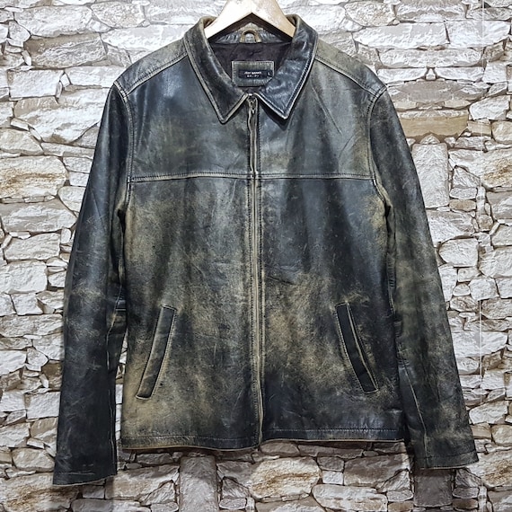 Pristine Leather Mens Motorcycle Slim Fit Leather Jacket Coat 