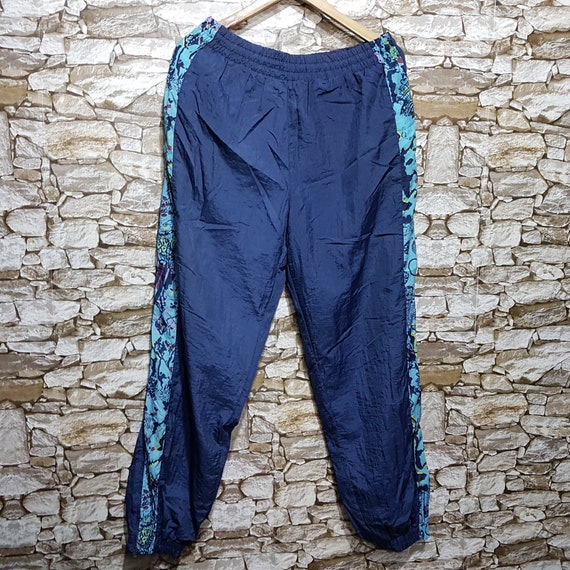 Vintage 90s Boho Hippie Track Pants Men 