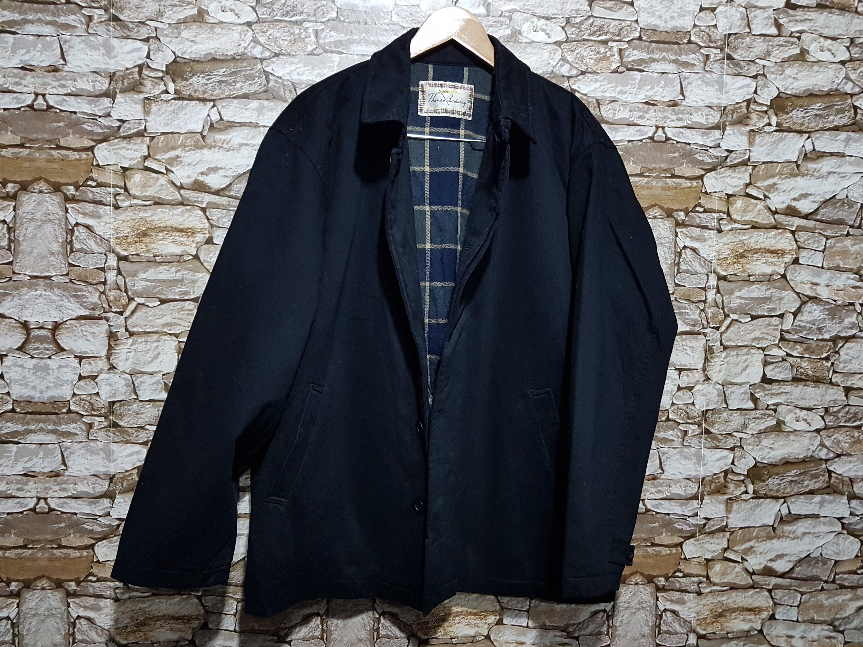 Vintage Thomas Burberry Coat Jacket Men 