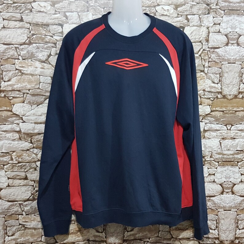 blue umbro jumper