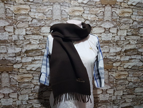 Thomas Burberry nova check scarf Accessoires de mode laine - Etsy France
