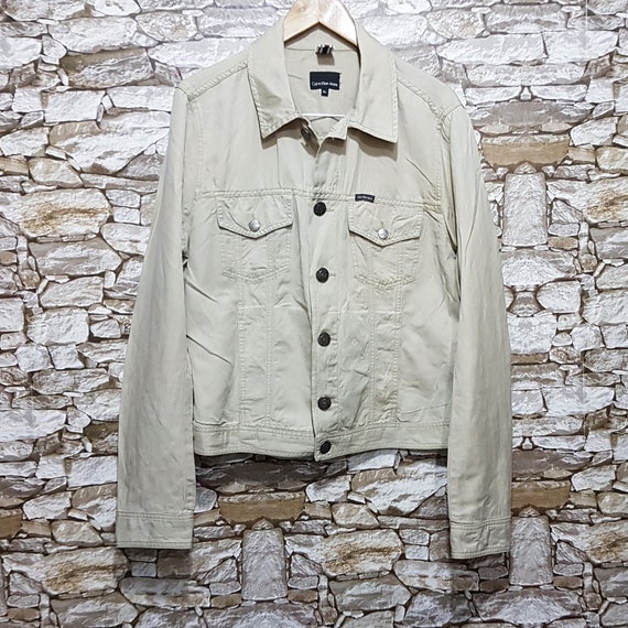 calvin klein vintage jean jacket