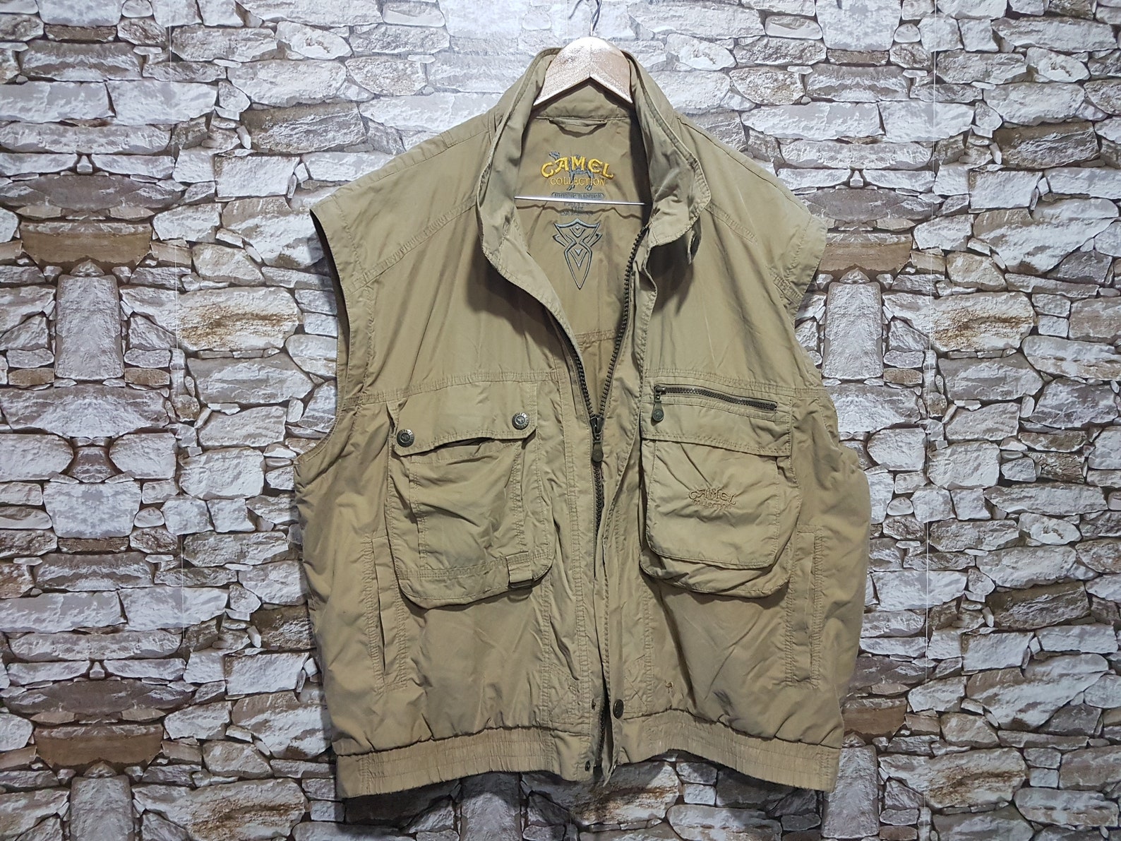 Vintage camel trophy aventure porter veste taille 58/3xl | Etsy
