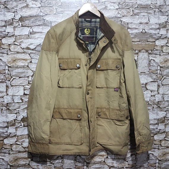 Vintage Belstaff motorcycle biker jacket windbreak